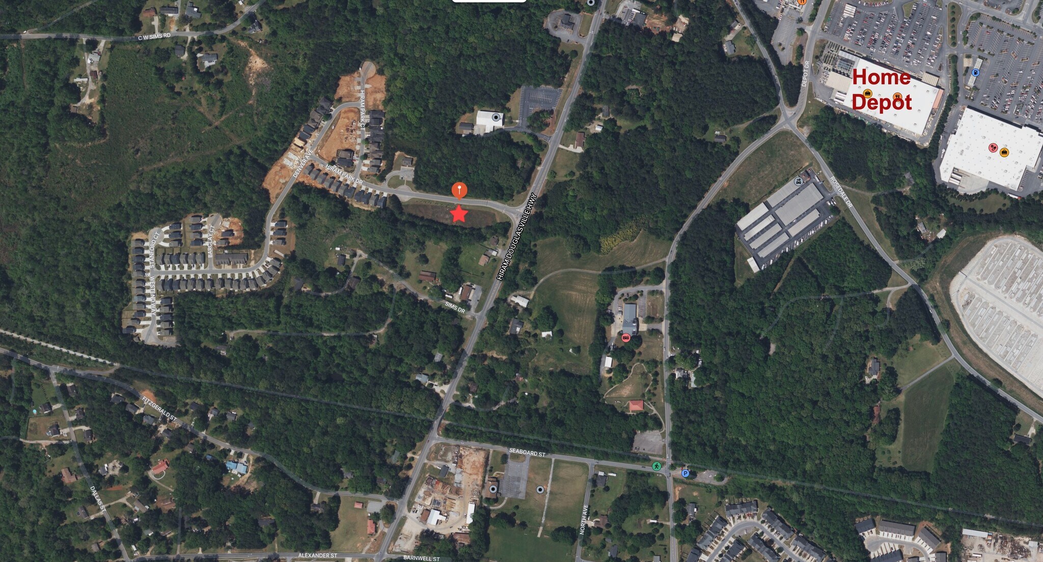 Hiram Park Dr, Hiram, GA 30141 Hiram Park 1.89 Acres