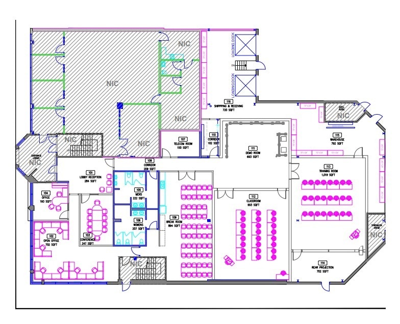 2110-2120 Matheson Blvd E, Mississauga, ON for lease Floor Plan- Image 1 of 1