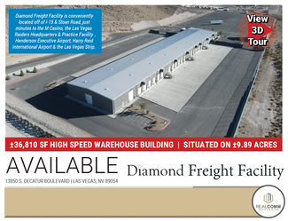 More details for 13850 S Decatur Blvd, Las Vegas, NV - Industrial for Lease