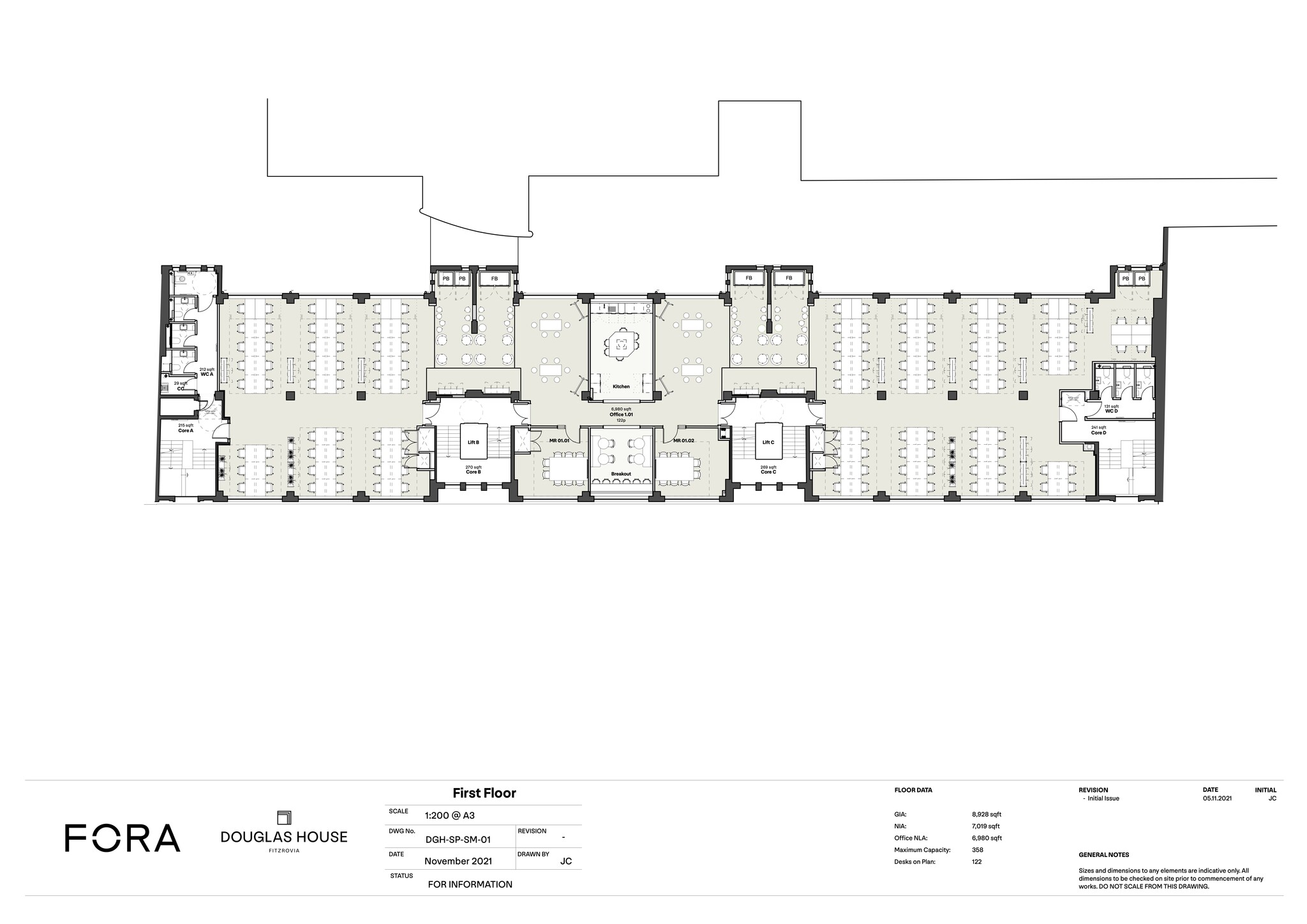 131-151 Great Titchfield St, London for lease Site Plan- Image 1 of 1