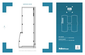 1415 W Diehl Rd, Naperville, IL for lease Floor Plan- Image 1 of 1