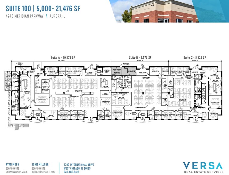 4248 Meridian Pky, Aurora, IL for sale - Floor Plan - Image 2 of 7