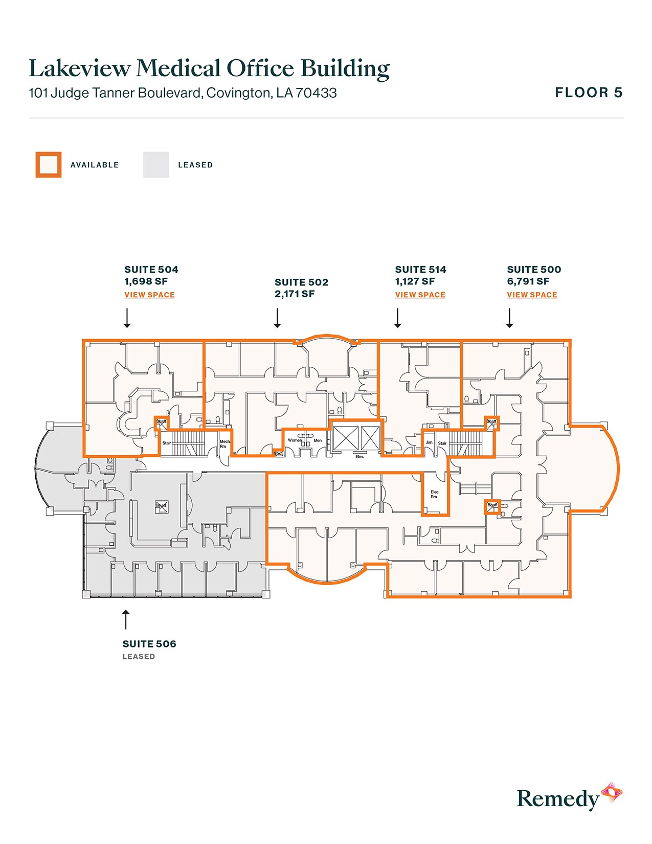 101 Judge Tanner Blvd, Covington, LA for lease Floor Plan- Image 1 of 1