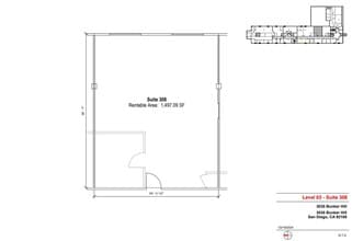 3030 Bunker Hill St, San Diego, CA for lease Floor Plan- Image 1 of 1