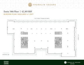 1300 I St NW, Washington, DC for lease Floor Plan- Image 1 of 1