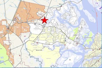 326 Browns Cove Rd, Ridgeland, SC - AERIAL map view