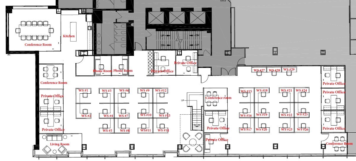 1333 H St NW, Washington, DC for lease Floor Plan- Image 1 of 6