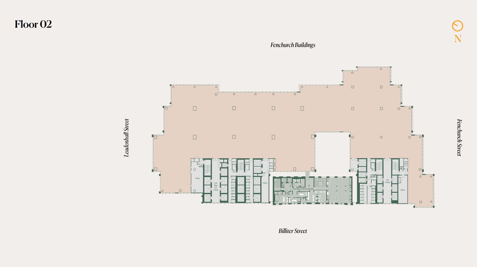 40 Leadenhall St, London for lease Typical Floor Plan- Image 1 of 1