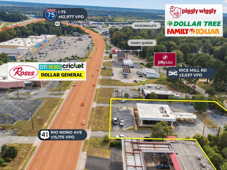 3625 Pio Nono Ave, Macon-Bibb, GA for sale - Building Photo - Image 3 of 9