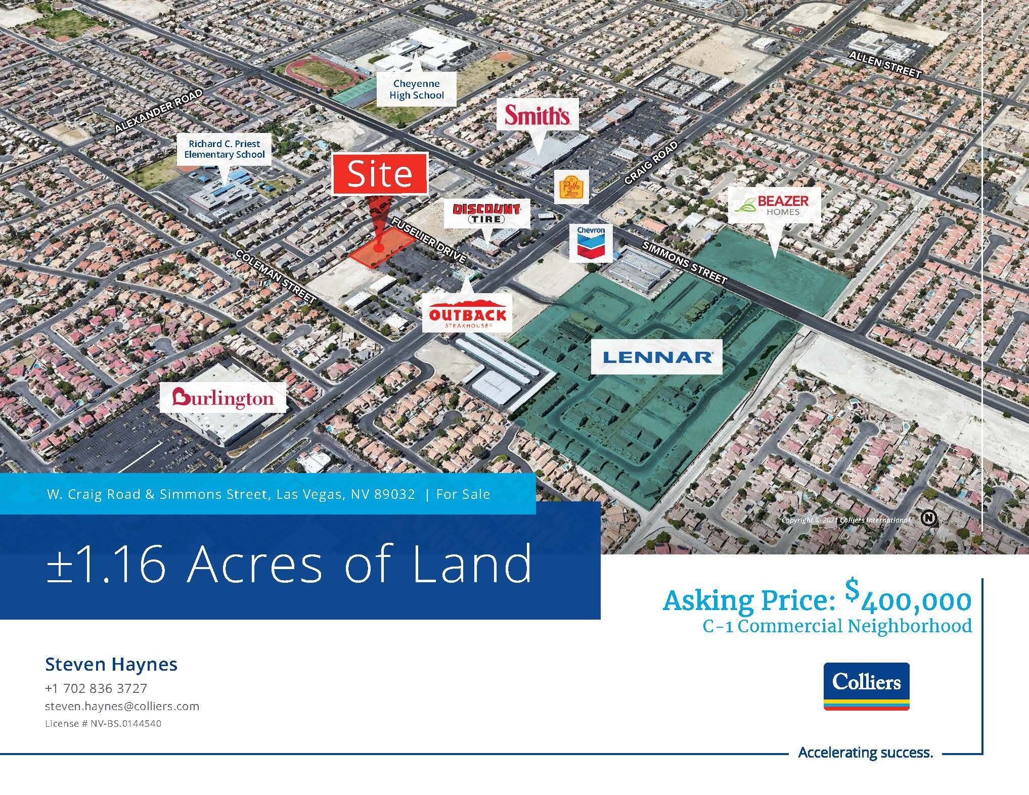 Craig Rd, North Las Vegas, NV for sale Building Photo- Image 1 of 1