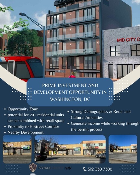 1818-1820 Benning Rd NE, Washington, DC for sale - Building Photo - Image 1 of 11