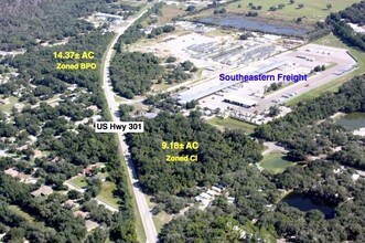 12221 N US Highway 301, Thonotosassa, FL - AERIAL  map view