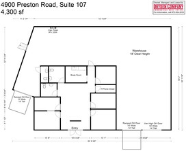 4900 Preston Rd, Frisco, TX for lease Floor Plan- Image 1 of 1