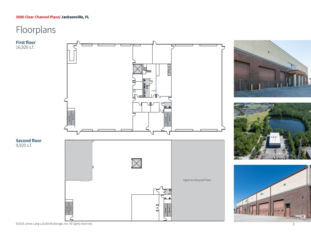 3680 Clear Channel Pl, Jacksonville, FL for lease Floor Plan- Image 1 of 1
