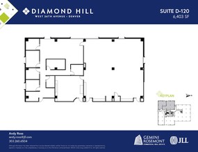 2490 W 26th Ave, Denver, CO for lease Floor Plan- Image 1 of 2