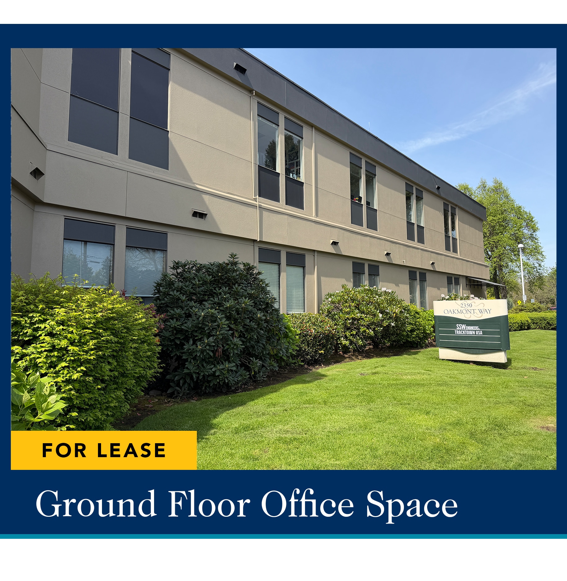 2350 Oakmont Way, Eugene, OR for lease Interior Photo- Image 1 of 5