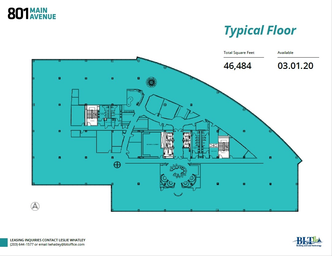 801 Main Ave, Norwalk, CT for lease Floor Plan- Image 1 of 1