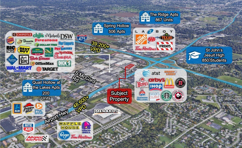 6460-6520 Centers Dr, Holland, OH for sale - Other - Image 1 of 1