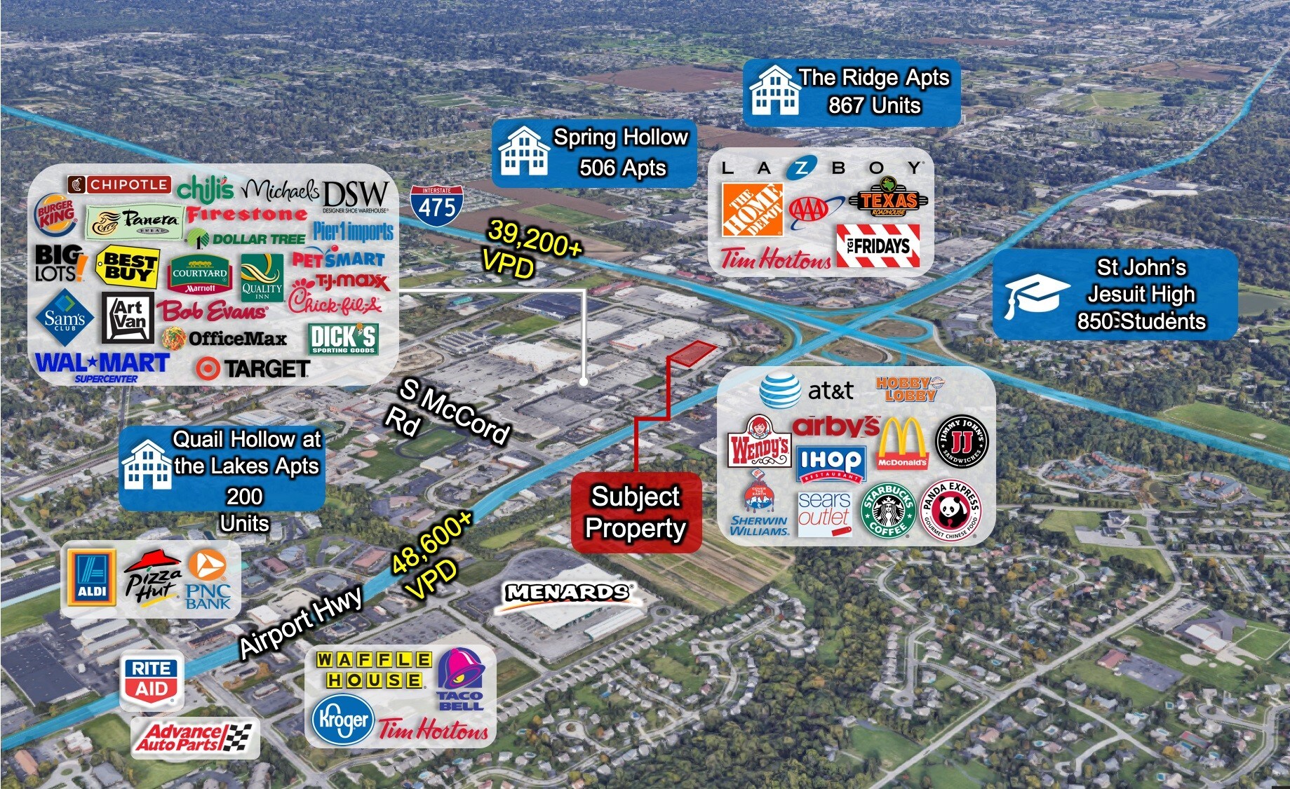 6460-6520 Centers Dr, Holland, OH for sale Other- Image 1 of 1