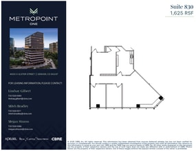 4600 S Ulster St, Denver, CO for lease Floor Plan- Image 1 of 1