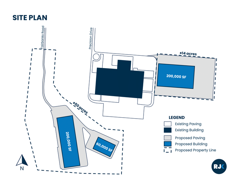 46 Precision Drive, North Springfield, VT for lease - Site Plan - Image 2 of 2