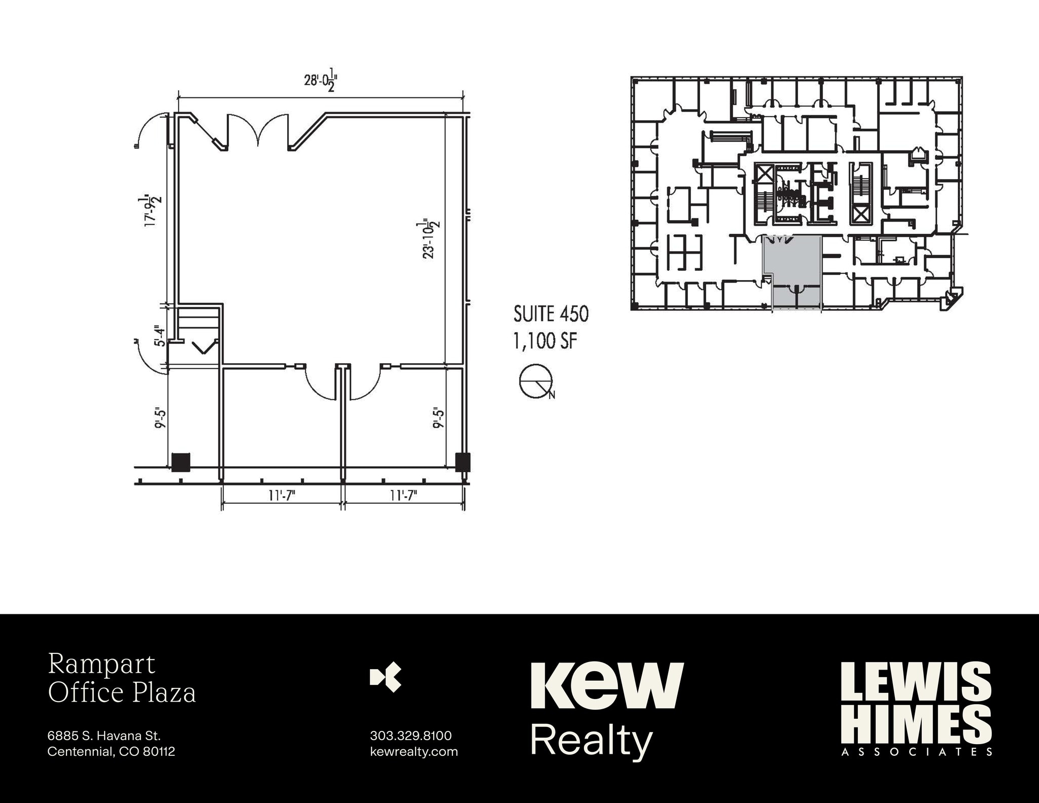 6855 S Havana St, Centennial, CO for lease Site Plan- Image 1 of 1