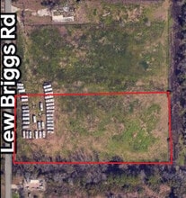13799 Lew Briggs Road, Houston, TX - AERIAL  map view