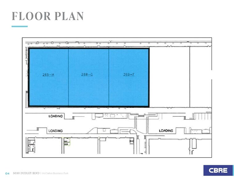 5012-5116 Dudley Blvd, Mcclellan, CA for lease - Building Photo - Image 3 of 22