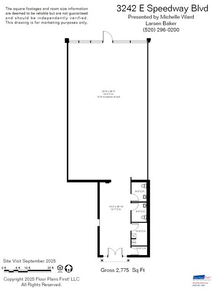 3200-3244 E Speedway Blvd, Tucson, AZ for lease - Building Photo - Image 2 of 3