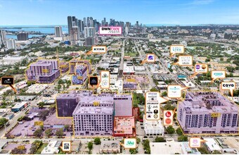 100 NW 25th St, Miami, FL - AERIAL  map view - Image1