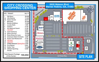 More details for 2620-2624 Watson Blvd, Warner Robins, GA - Retail for Lease