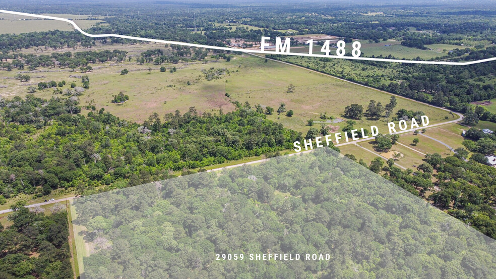 29059 Sheffield Rd, Hockley, TX for sale - Aerial - Image 2 of 13