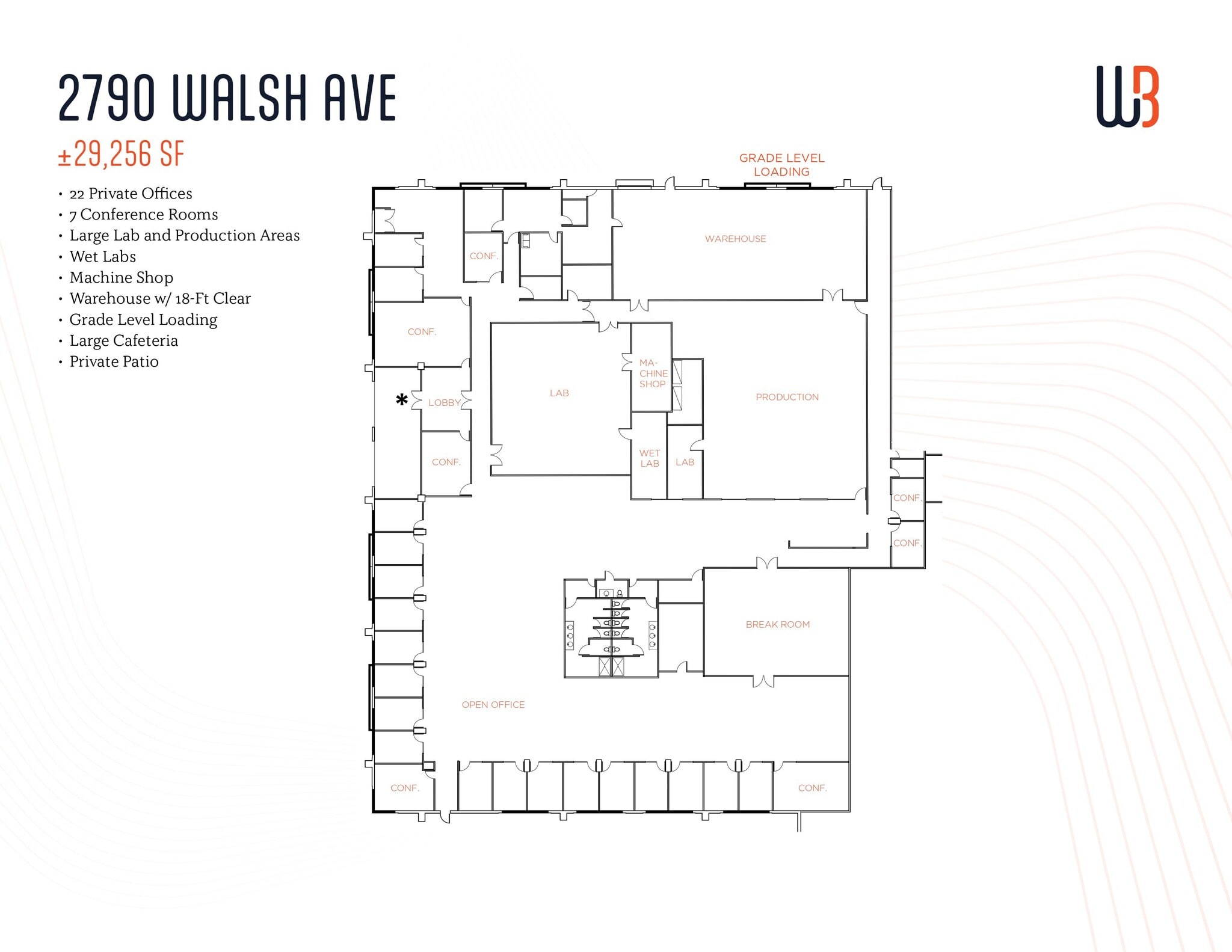 2805 Bowers Ave, Santa Clara, CA for lease Floor Plan- Image 1 of 1