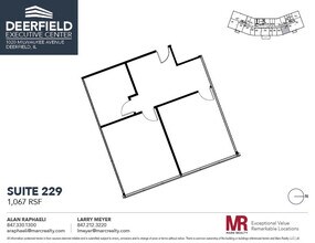 1020 Milwaukee Ave, Deerfield, IL for lease Floor Plan- Image 1 of 5