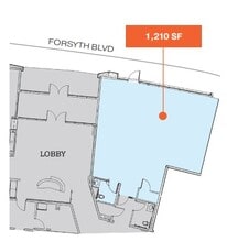 8250 Forsyth Blvd, Saint Louis, MO for sale Floor Plan- Image 1 of 1
