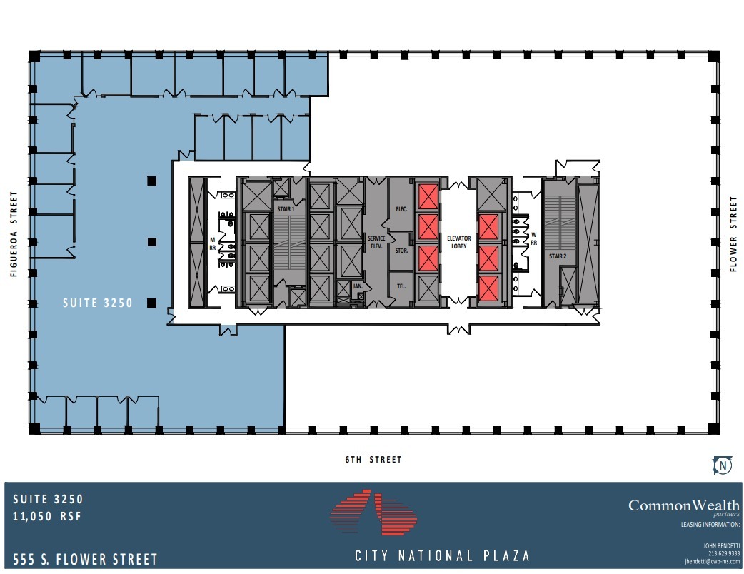 515 S Flower St, Los Angeles, CA for lease Floor Plan- Image 1 of 1