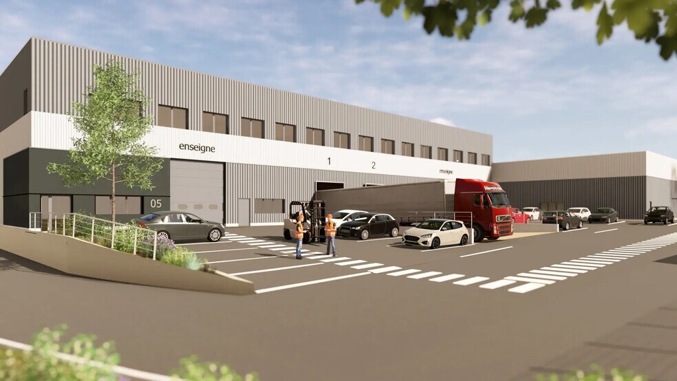 51 Rue Vaucanson, Décines-Charpieu for lease - Building Photo - Image 1 of 11