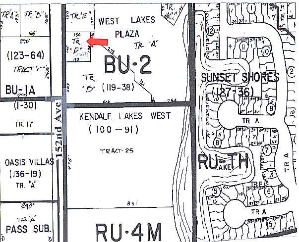 7333 SW 152nd Ave, Miami, FL for sale - Plat Map - Image 3 of 6