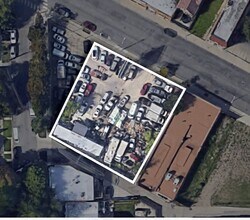 3821 W Grand Ave, Chicago, IL - AERIAL  map view