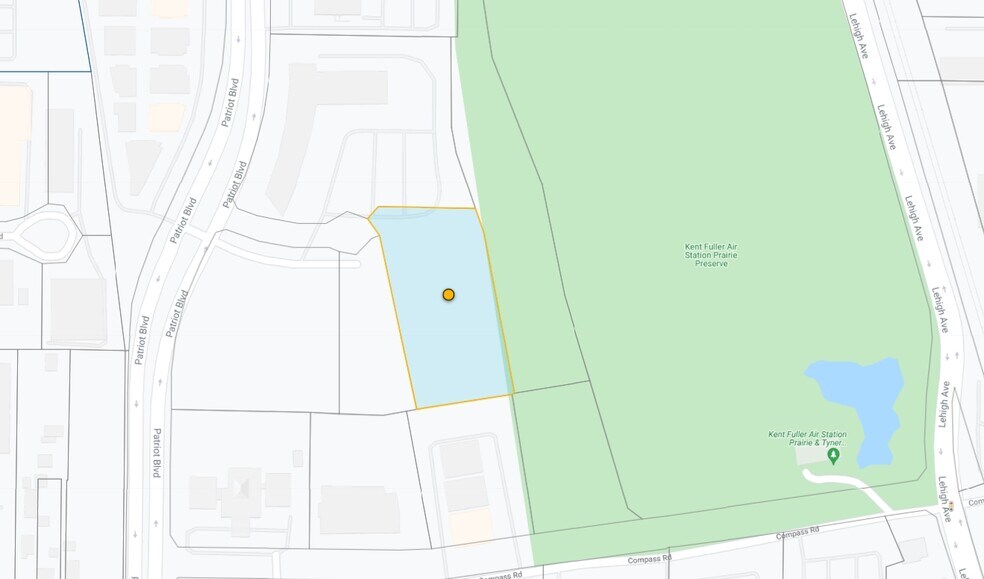 2555 Patriot Blvd, Glenview, IL for lease - Plat Map - Image 2 of 6