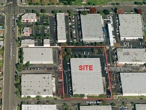 7089-7091 Belgrave Ave, Garden Grove, CA - aerial  map view