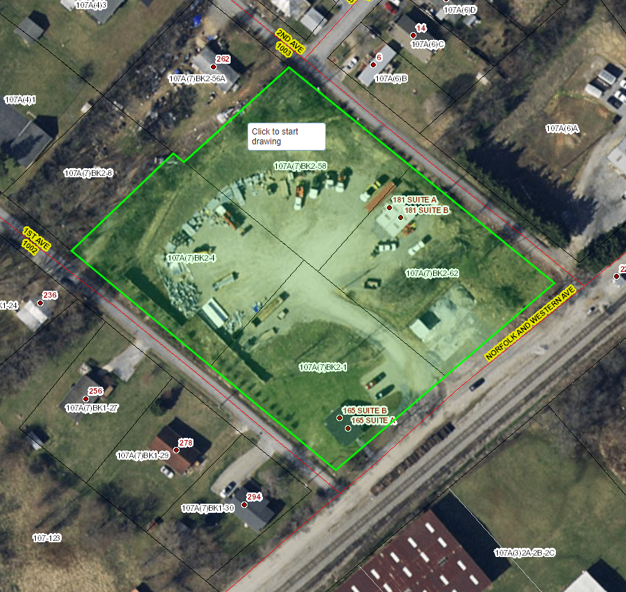 165 Norfolk and Western Ave, Cloverdale, VA 24077 Industrial for Lease