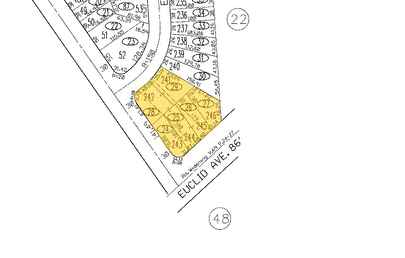 25645-25649 Euclid Ave, Euclid, OH for sale Plat Map- Image 1 of 1