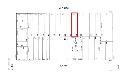 2235 Mission St, San Francisco, CA for sale - Plat Map - Image 3 of 18
