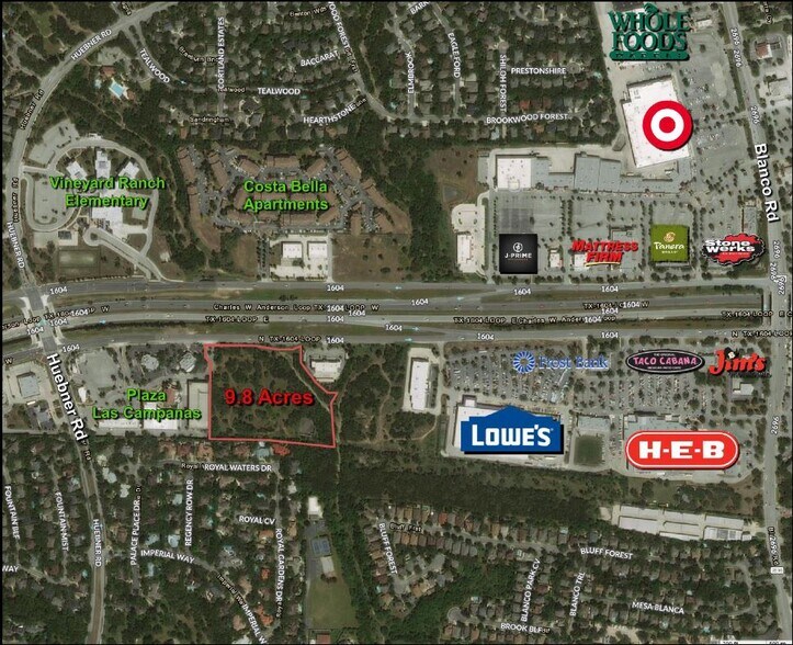 Loop 1604, San Antonio, TX for sale - Aerial - Image 1 of 1