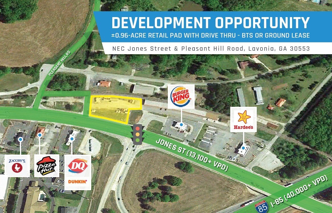 NE Jones St, Lavonia, GA 30553