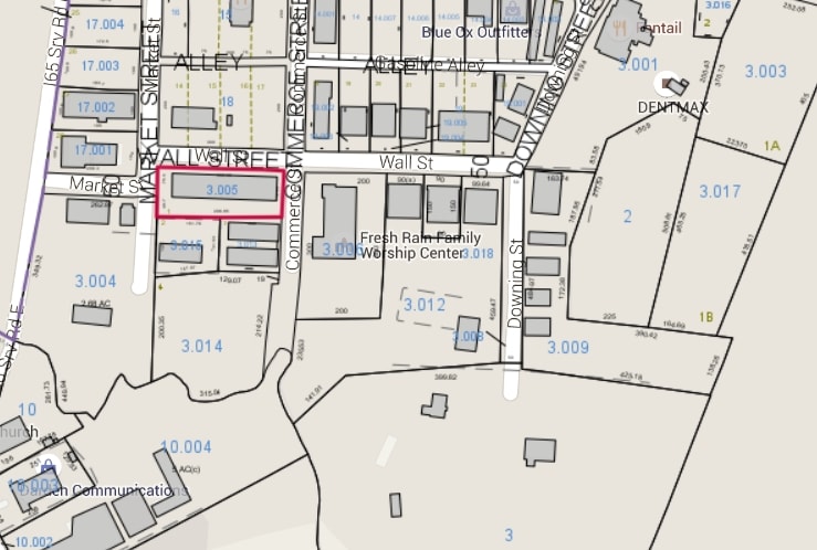 2304-2322 Wall St, Millbrook, AL for lease - Plat Map - Image 3 of 3