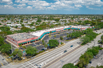 6801-6997 W Commercial Blvd, Tamarac, FL - aerial  map view