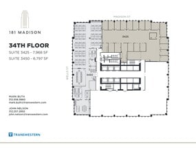 181 W Madison St, Chicago, IL for lease Site Plan- Image 1 of 2