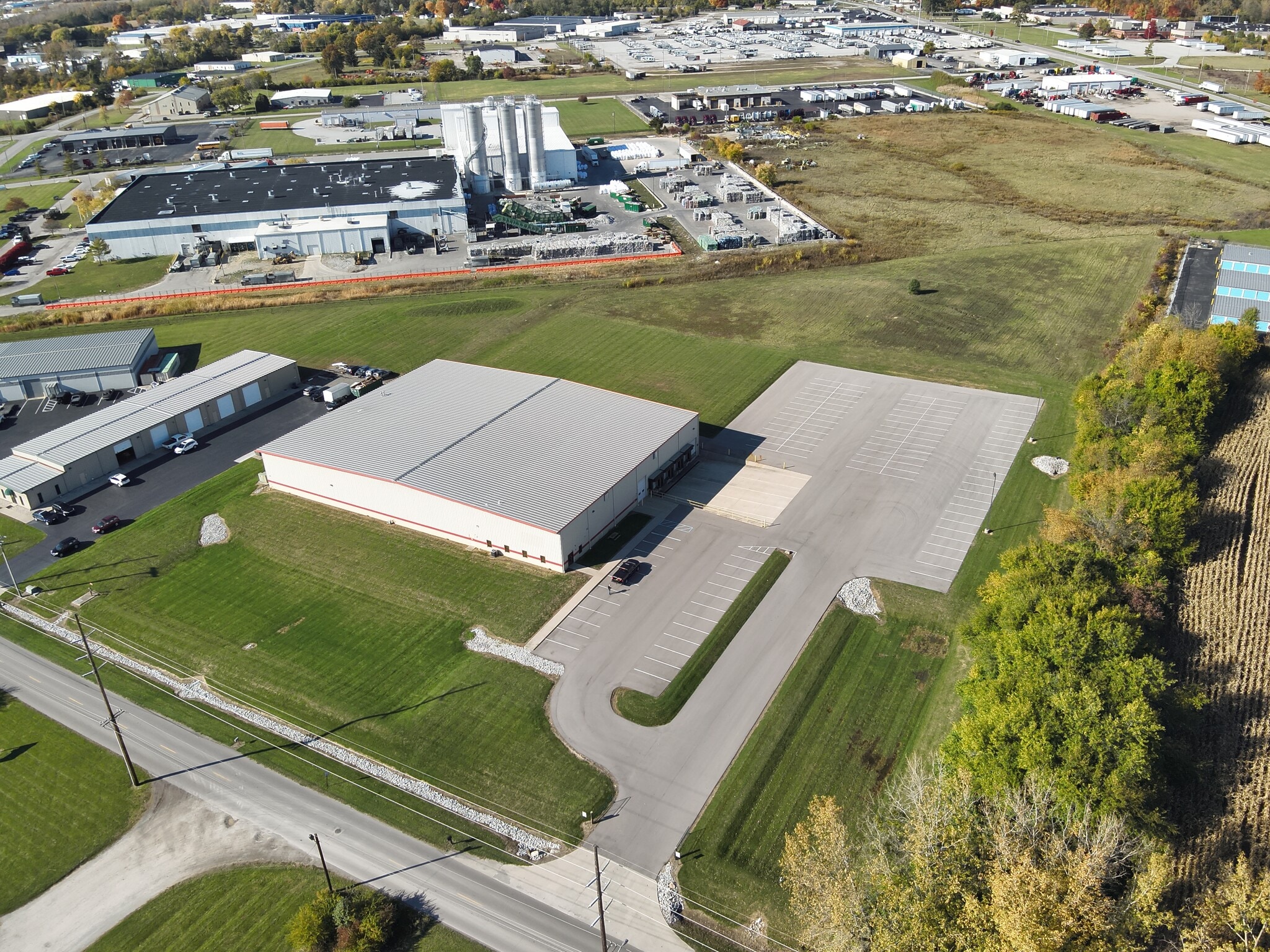 910 Progress Dr, Richmond, IN for lease Aerial- Image 1 of 23